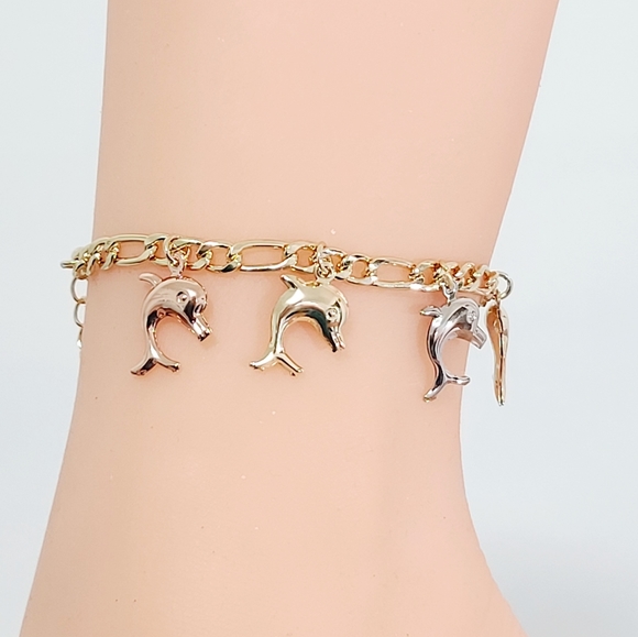 Dolphine Bracelet 18k Gold Plated - Picture 4 of 5